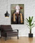 Wallity Pintura de Vidrio Templado Decorativo Multicolor 46 x 72 cm